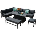 Rojaplast TAMPA souprava hliníková antracit – Zboží Mobilmania