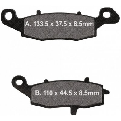 Brzdové destičky EBC FA229HH – Hledejceny.cz