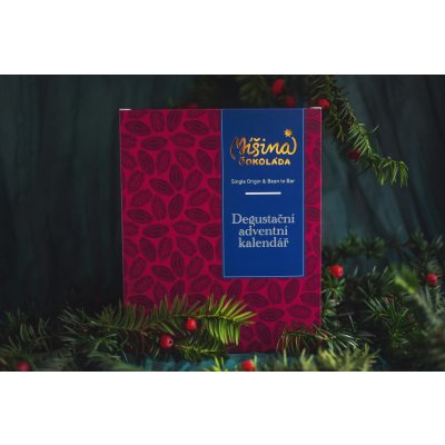 Míšina čokoláda Degustační čokoládový adventní kalendář – Zboží Dáma