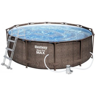 Bestway Steel Pro Max Rattan 3,66 x 1 m 56709 – Zboží Mobilmania