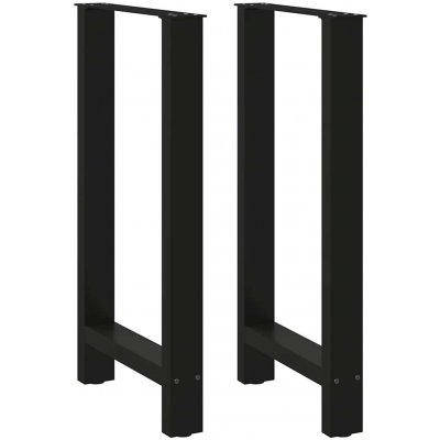 Omaxi 312679 Nohy barového stolu černé 2 ks 50 x 90-91 cm ocelové – Zboží Mobilmania