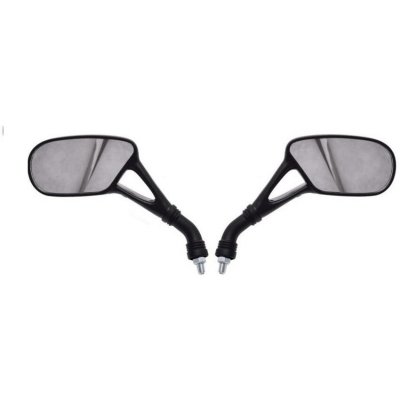 zrcátko zpětné hranaté skútr moto - závit M10 x 1,25 mm – Hledejceny.cz