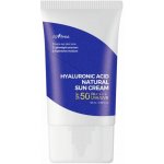 Isntree Hyaluronic Acid Natural Sun Cream SPF50+/PA++++ krém s minerálním UV filtrem 50 ml – Zboží Dáma