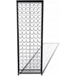 vidaXL Stojan na víno na 108 lahví, kovový – Sleviste.cz