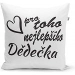 Sablio Polštář Pro toho nejlepšího dědečka 40x40 – Zboží Mobilmania