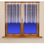 Vitrážová záclona Běla bez obšití 50 – Hledejceny.cz