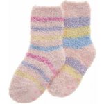 Dívčí froté ponožky 2 páry protiskluz růžová – Zboží Mobilmania