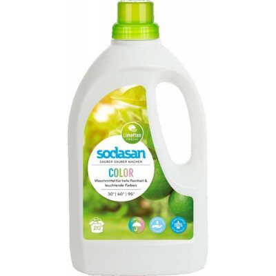 Sodasan Color tekutý prací prostředek na barevné prádlo s Bio esenciálními oleji 1,5 l – Zbozi.Blesk.cz