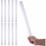 FUNNYFASHN Párty LED pěnová tyč se světlem - růžová - 47 cm – Hledejceny.cz