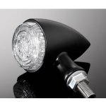 Kombinované moto blinkry Highway Hawk ALL IN ONE s LED, E-mark, černá (2ks) – Zboží Mobilmania