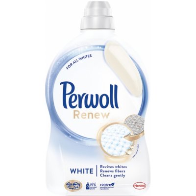 Perwoll Renew White prací gel 54 PD 2,97 l – Hledejceny.cz