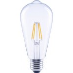 Flair LED žárovka ST64 E27 4W/40W 470lm 2700K čírá stmívatelná – Hledejceny.cz