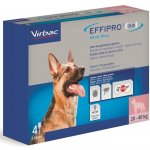 Effipro Duo Spot-on Dog XL 40-60 kg 4 x 4,02 ml – Hledejceny.cz