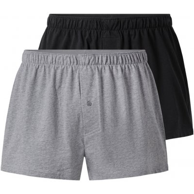 esmara Men 2 kusy černá/šedá – Zboží Mobilmania