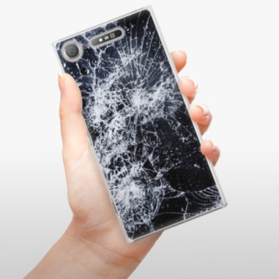 Pouzdro iSaprio - Cracked - Sony Xperia XZ1 – Zboží Mobilmania