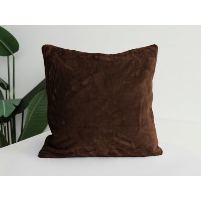 Xpose Mikroplyš tmavě hnědý 50 x 50 cm – Sleviste.cz