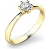 Prsteny Pattic Zlatý prsten s diamantem G1081901