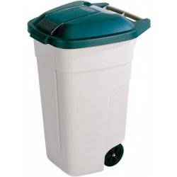 Ceramicus popelnice na zahr. odpad plastová 110 l béžovo-zelená