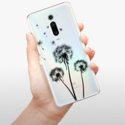 Pouzdro iSaprio Three Dandelions - black Xiaomi Mi 9T Pro – Zbozi.Blesk.cz