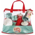 Écoiffier Souprava na oběd v tašce 100% Chef 35 doplňků s kávovarem od 18 měsíců – Zboží Dáma