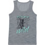 Evona chlapecký nátělník se širokými ramínky B šedá – Zboží Dáma