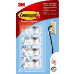 3M 17301CLR-CEE Command svazovač kabelů, 4 ks – Hledejceny.cz