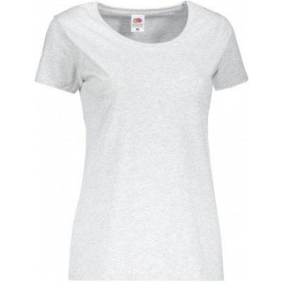 FRUIT OF THE LOOM LADY FIT HEATHER GREY