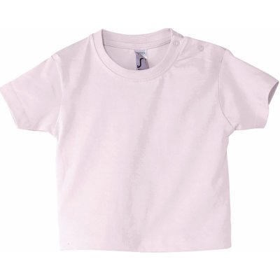 SOĽS Dětské triko s krátkým rukávem MOSQUITO Pale pink