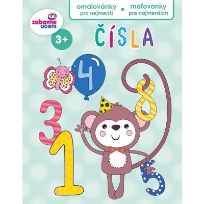 Omalovánky pro nejmenší Čísla – Zbozi.Blesk.cz
