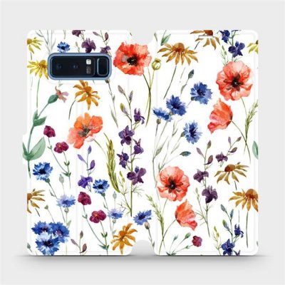 Pouzdro Mobiwear Flip Samsung Galaxy Note 8 - MP04S Luční kvítí