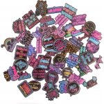 DP Craft Vinylové samolepkytexty 5-8cm, 50ks neonové – Sleviste.cz