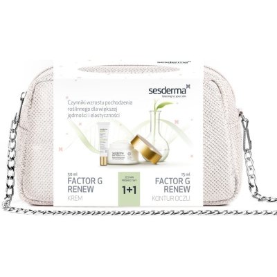Sesderma Factor G regenerační krém s růstovým faktorem 50 ml + Sesderma Factor G protivráskový krém na oční okolí 15 ml – Hledejceny.cz