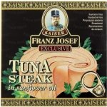 Kaiser Franz Josef Exclusive Tuňák steak ve slunečnicovém oleji 80 g – Zboží Dáma