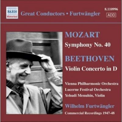 Furtwangler, W. ; Menuhin, Y ; Vienna Philharmonic Orchestra - Symphony No. 40, Violin Concerto