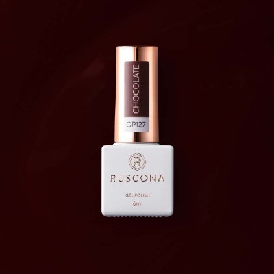 Ruscona gel lak CHOCOLATE 127 6 ml – Zboží Dáma