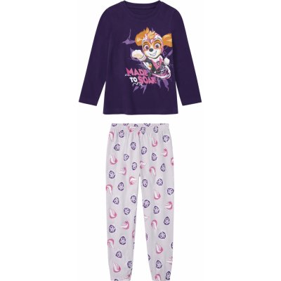 Dětské pyžamo Tlapková patrola lila fialová