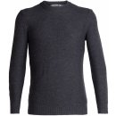 ICEBREAKER Mens Shearer V Sweater CHAR HTHR