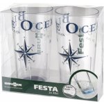 Brunner Sklenice Blue Ocean 2 x 400 ml – Zbozi.Blesk.cz