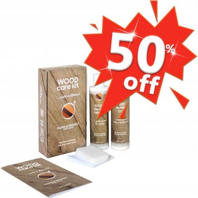 CARE KIT shumee Sada přípravků na péči o dřevo 2 x 250 ml – Zboží Dáma