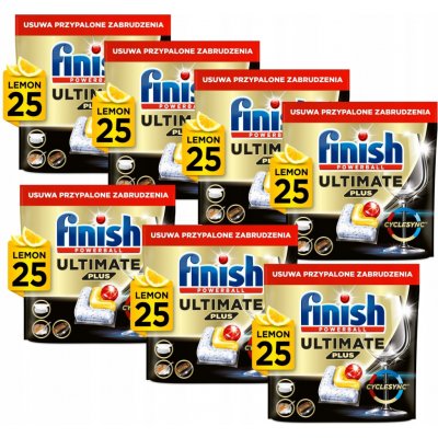 Finish Ultimate All in1 kapsle do myčky Lemon 7 x 25 ks – Zboží Mobilmania