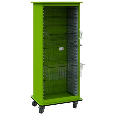 DEXTER 26 TRANSPARENT vozík boxový, otevřený, 1780x750x520 mm, jarní zeleň – Hledejceny.cz