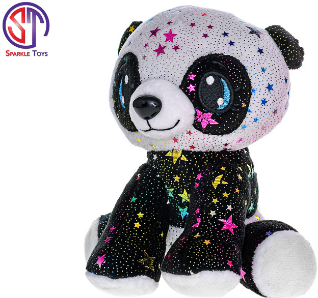 Panda Star Sparkle sedící 16 cm