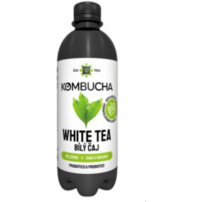 Long Life Biotea Bio Kombucha bílý čaj 0,5 l