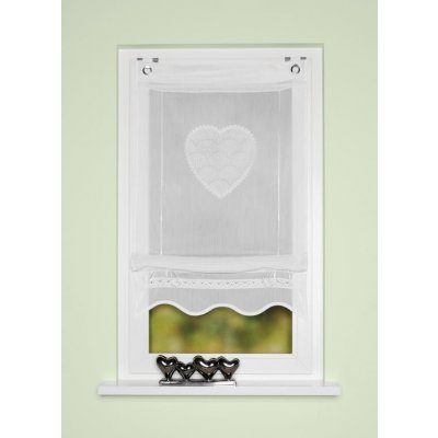 Home Wohnideen římská roleta 91417 CORAZON 0107 bila 130x45 cm (v x s) – Hledejceny.cz