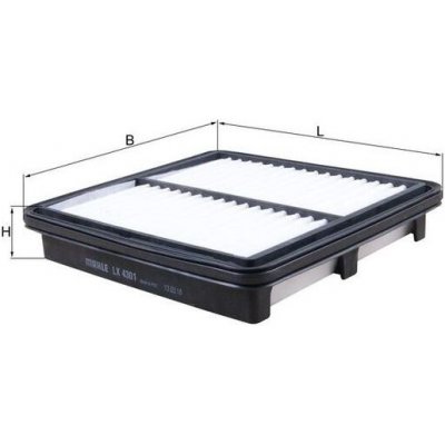 Vzduchový filtr MAHLE LX 4301 – Hledejceny.cz
