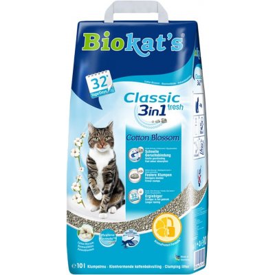 Biokat’s Classic Fresh 3v1 Cotton Blossom 2 x 10 l