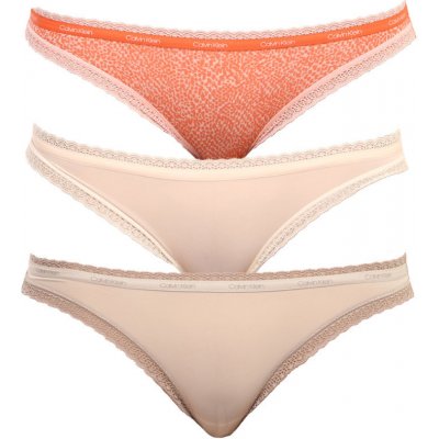 Calvin Klein 3PACK dámské kalhotky vícebarevné QD3804E13Z – Hledejceny.cz