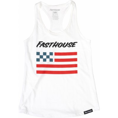Fasthouse Women´s Liberty Tank White – Zboží Dáma