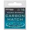 Rybářské háčky Drennan Carbon Match vel.18 10ks