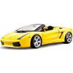 Bburago Lamborghini Gallardo Spyder metalíza žlutá 1:18 – Hledejceny.cz